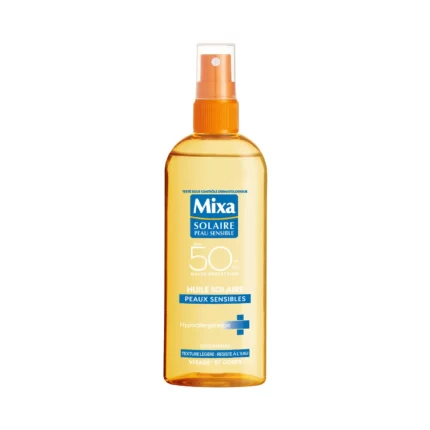 Mixa Solaire Peau Sensible Huile Solaire Peaux Sensibles SPF50 - 150ml